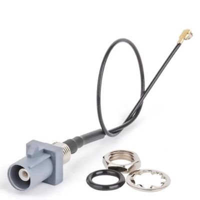 1 Piece UFL to Fakra G Male Plug Pigtail Cable 1.13mm Wire 30CM