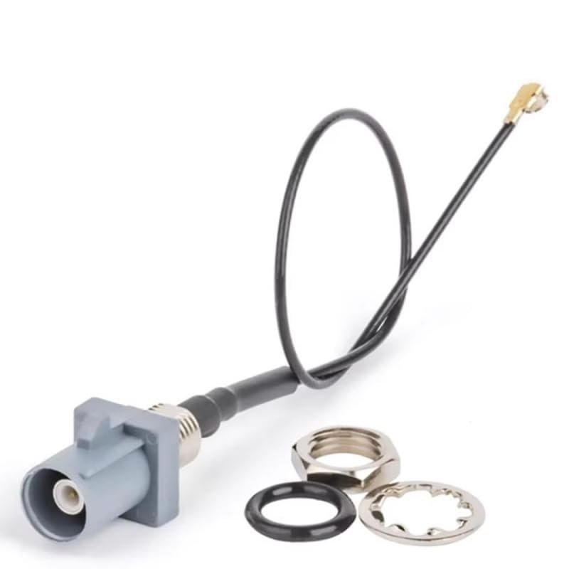 1 Piece UFL to Fakra G Male Plug Pigtail Cable 1.13mm Wire 30CM