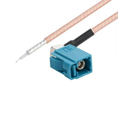 1 FakraKW RG316 Cable Single Connector with Soldering at The Other end 15 cm