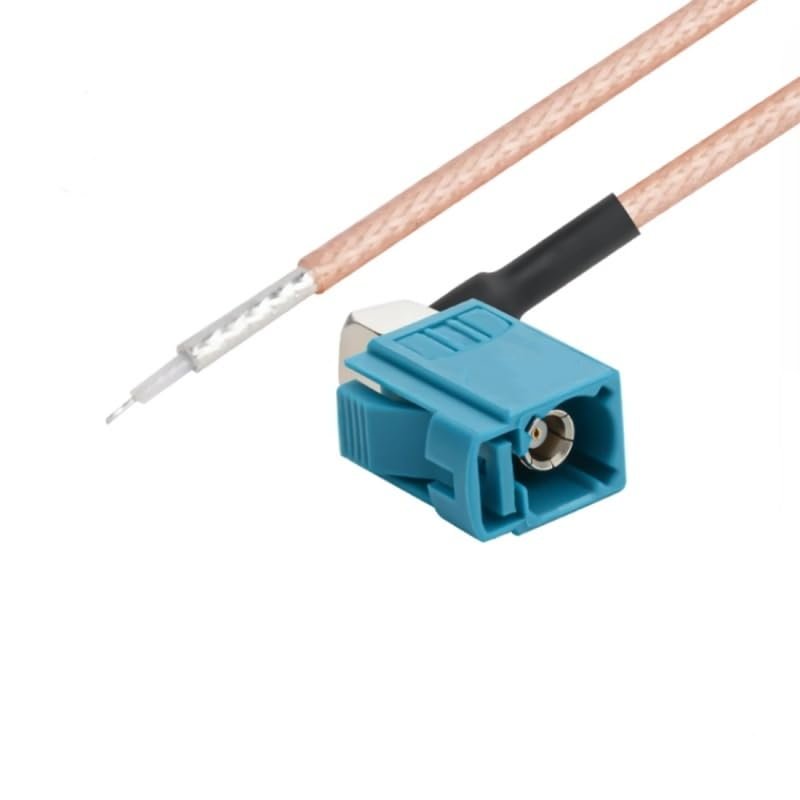 1 FakraKW RG316 Cable Single Connector with Soldering at The Other end 15 cm