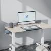 ERGO COLLECT Felt Under Desk Cable Management Tray, 47.2" Cord Organizer with Clamp or Screw Mount, Laptop & Tablet Slot, Desk Cable Organizer for Home & Office view 2