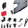 AGV K6 / K6 S Chin Mount Kit - Sport Touring Helmet Camera Mount Compatible with GoPro Hero Inst360 DJI Etc. Track Day Vlogging Setup (11PCS) view 1