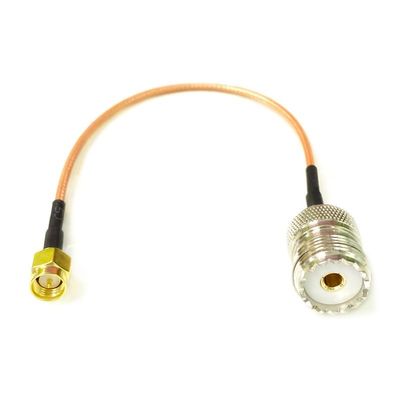 SMA Male Switch UHF Female Jack SO239 Pigtail Cable RG316 30cm Adapter