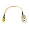 SMA Male Switch UHF Female Jack SO239 Pigtail Cable RG316 30cm Adapter view 1