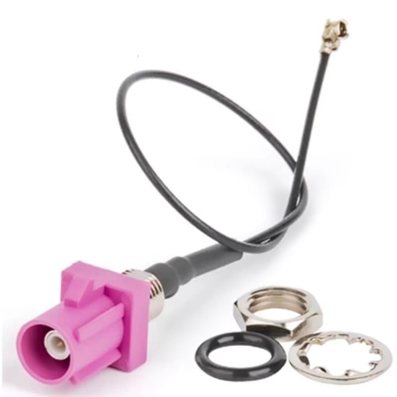 1 Piece UFL to Fakra H Male Plug Pigtail Cable 1.13mm Wire 20CM