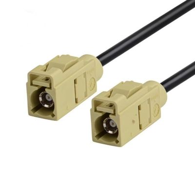 Fakra K Female to Female Jack Pigtail Cable Adapter RG174 100cm