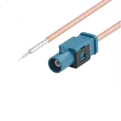 1 FakraJ-Long RG316 Cable with Single Connector and soldered on The Other end 15 cm