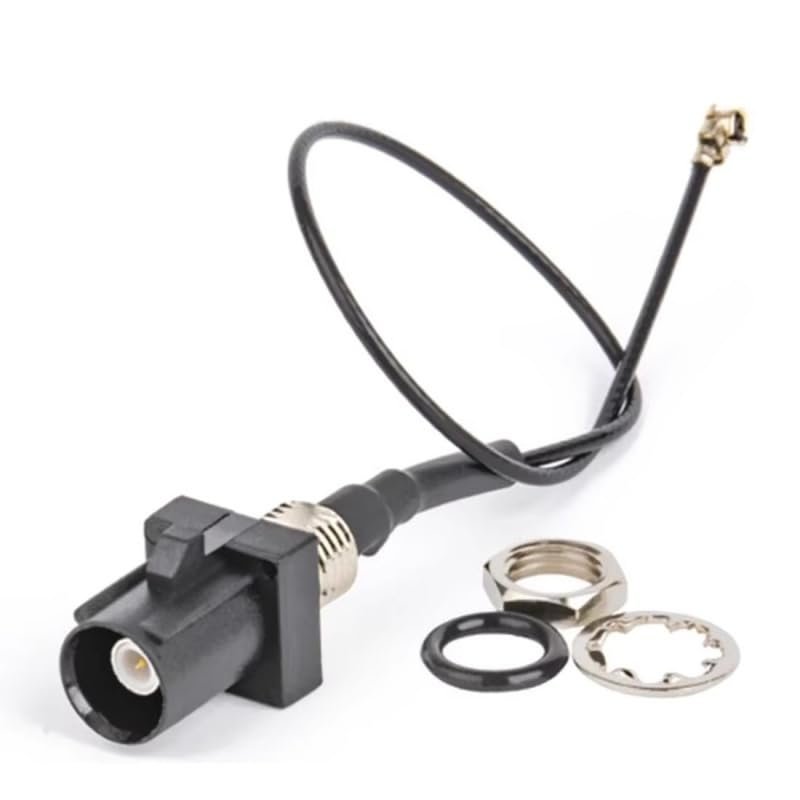 1 Piece UFL to Fakra A Male Plug Pigtail Cable 1.13mm Wire 10CM