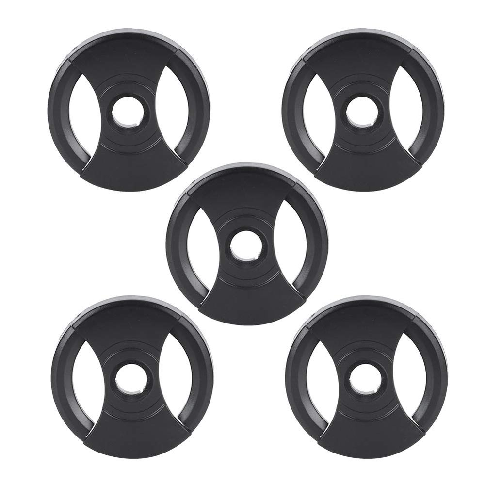 5Pcs Black Plastic Record Adapter for Records, Phonographs, TV Sets Easy to Carry, Store, Use Material, Durable, Long Service Life
