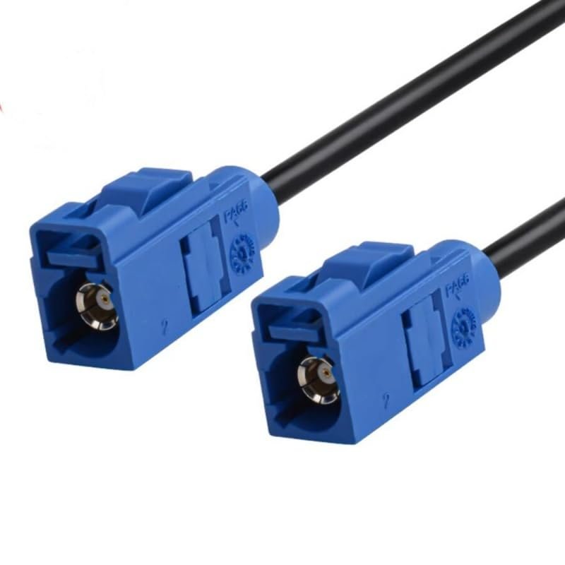 Fakra C Female to Female Jack Pigtail Cable Adapter RG174 30cm