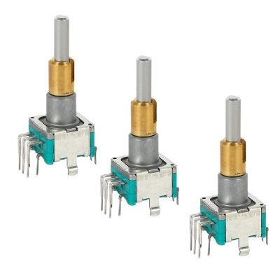1pcs Y31A 3PCS EC11EBB24C03 Dual Axis Encoder with Switch 30 Positioning Number 15 Pulse Point Handle 25mm