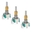 1pcs Y31A 3PCS EC11EBB24C03 Dual Axis Encoder with Switch 30 Positioning Number 15 Pulse Point Handle 25mm view 1