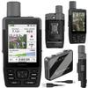 Garmin GPSMAP H1, Premium GPS Handheld Navigator w/ 3.5" Color Touchscreen & Buttons, Multi-Band GNSS, IP67 Water Rating, Built-in Flashlight, Preloaded Maps + Wearable4U PowerBank Bundle view 1