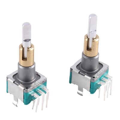 1pcs Y31A 2PCS EC11EBB24C03 Dual Axis Encoder with Switch 30 Positioning Number 15 Pulse Point Handle 25mm