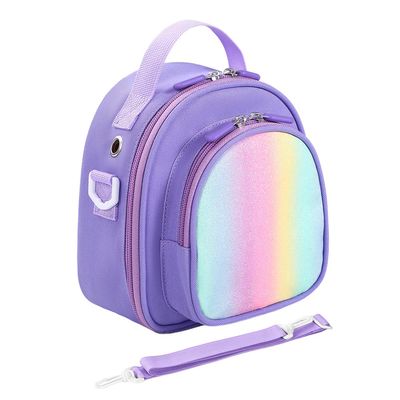 Carrying Case for Yoto Mini 2024 Edition, Travel Storage Bag with Shoulder Strap & Card Holder, Organizer Bag for Audio Player, Headphone & Accessories