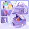 Carrying Case for Yoto Mini 2024 Edition, Travel Storage Bag with Shoulder Strap & Card Holder, Organizer Bag for Audio Player, Headphone & Accessories view 2