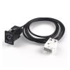 12PIN Aux Audio Cable Socket Interface Adapter Cable Compatible With Peugeot 307 308 408 407 507 Compatible With Citroen RD4 C2 C4 C5 view 1