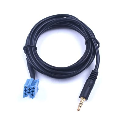 AUX Audio Input Cable Adaptor 3.5mm Compatible With VW Golf Pas~at B5 Bora Polo Blaupunkt