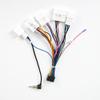16PIN Car aftermarket Radio Wiring Harness for Toyota Camry RAV4 Corolla Tundra Sequoia Highlander Tacoma Land Cruiser 4runner Car Stereo Power Cable Support Android Head Unit Wheel Control view 1