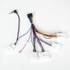 16PIN Car aftermarket Radio Wiring Harness for Toyota Camry RAV4 Corolla Tundra Sequoia Highlander Tacoma Land Cruiser 4runner Car Stereo Power Cable Support Android Head Unit Wheel Control view 2
