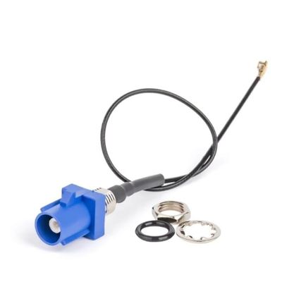 1 Piece UFL to Fakra C Male Plug Pigtail Cable 1.13mm Wire 30CM