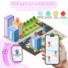 4G Kids Smart Watch for Boys Girls, Kid Watch Phone Ages 4-12 with Call, GPS, SOS, Video Call, Games, Camera, Alarm, Touchscreen Smartwatch for Children Birthday Gift (Includes SIM Card), Violet view 2