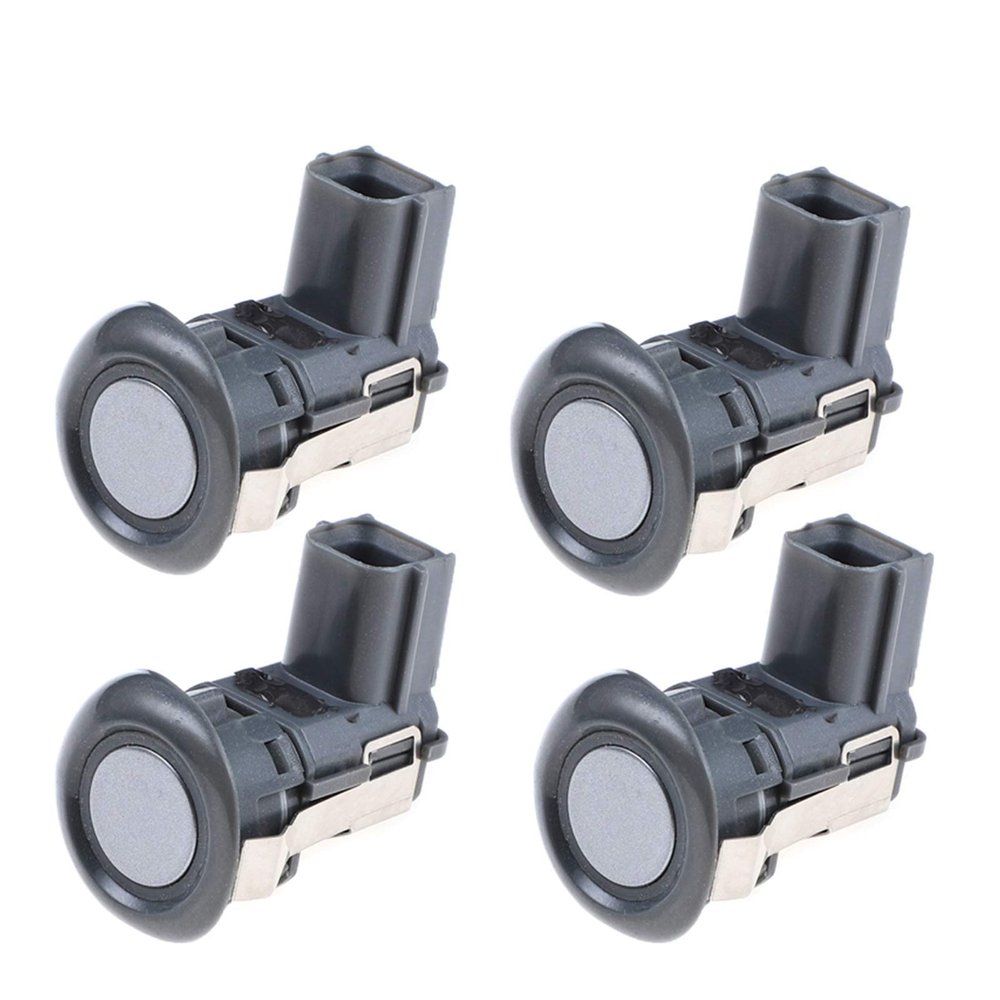 4PCS Parking Sensor Car Radar Detector, for, for Mitsubishi, Pajero Montero Outlander Grandis Sport ASX MR587688 8651A056HA 8651A056 Reverse Parking Sensor(White)