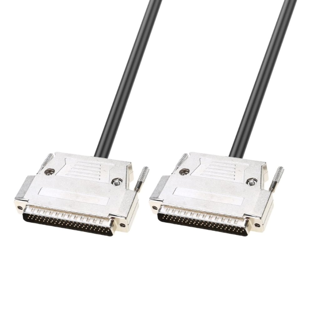 SPONGL DB62 Male Female Connection Cable SCSI Data Cord HPDB62 Extension Double Shielding for Industrial Instruments