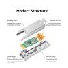 SC SFP Connector, Optical Fiber Module, gigabit, gigabit, Switch 1310/1550nm(5 Pair 20KM) view 2