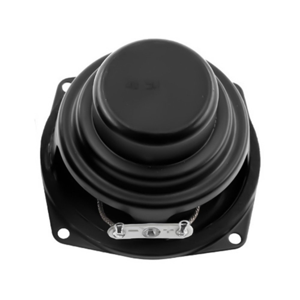 Nawwgy Square Speaker 53mm Square Speakers Magnetic Subwoofer 4 Sensitivity 89dB Strong Bass Speakers Component Metal Music Accessories