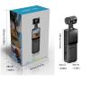 Nawwgy Portable Pocket Action Camera 4K Body Camera Video Small Wearable Body Portable 180 Degree Rotatable Lens Sport Action Outdoor Recorder WiFi view 3