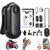 MGSTN Mini 120 4k Camera for Recording, POV Pro Body Cam, HD 1080p/4k Mini Wearable Body Adventure Action Cameras with Audio Video, for Vlogging Cycling Diving (Black, 4K) view 1