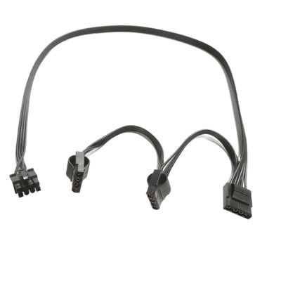 8Pin GPU IDE Power Supply Cable for Tt TR2 RX 850 750 1200 1000 RX850W RX750W RX1000W RX1200W Power Module(C 8P To3x IDE Power)