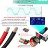 2025Upgraded 6000W Pure Sine Wave Power Inverter 12V 24V 48V 60V 72V DC to 110V AC Voltage Converter with LCD Display, for Home/RV/Truck/Car/Camping/Solar 6000W-24V view 3