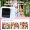 Dpofirs Instant Print Camera, 48MP HD Sensor with 6X Digital Zoom, 2 Inch Sunlight Readable Screen, Waterless Printing, for Selfies and Countdown Photos (Blue) view 2