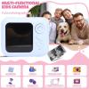 Dpofirs Instant Print Camera, 48MP HD Sensor with 6X Digital Zoom, 2 Inch Sunlight Readable Screen, Waterless Printing, for Selfies and Countdown Photos (Blue) view 3