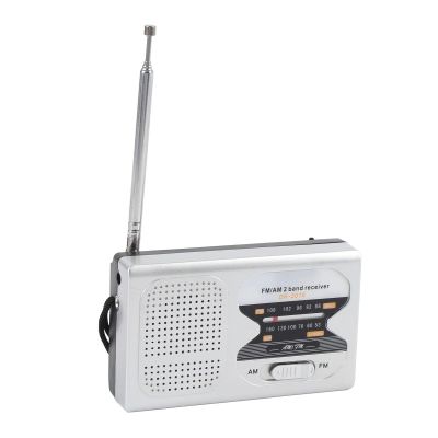 Zopsc Pocket AM FM Radio, Compact Portable Radio with Speaker and Earphone Jack, for Outdoor Travel Camping