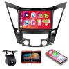 4+64GB Android 15 Car Radio for 2010-2015 Hyundai Sonata Wireless Carplay Android Auto, Realdio 9" in-Cell Touch Screen for Hyundai Sonata WiFi Bluetooth5.0 GPS FM/RDS EQ SWC + Backup Camera view 1