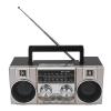 ASHATA 3 in 1 FM Radio with Bluetooth Speaker & USB Flash Drive & SD Card MP3 Player, Portable Shortwave Radio FM AM SW with Best Reception, for Gift,Elder,Home (Gold) view 1
