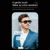 Dpofirs AI Smart Glasses, Bluetooth 5.4 Translation Glasses with 144 Language, Support Touch Control, Sunglasses with Mic Speakers for Men Women view 3