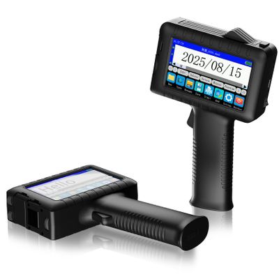 NUOKER Office DIY Dedicated Handheld Inkjet Printer with 4.3-inch Full-Color Touch capacitive Screen Working continuously for 10 Hours