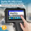 NUOKER Office DIY Dedicated Handheld Inkjet Printer with 4.3-inch Full-Color Touch capacitive Screen Working continuously for 10 Hours view 2