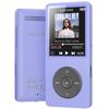 AGPTEK A02 MP3 Player with Bluetooth 5.3, 1.8 inch Screen Portable Music Player with Speaker, FM Radio, Voice Recorder, Supports Expanded Up to 128GB(Purple, 64GB) view 1