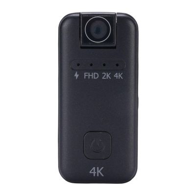 Bewinner 4K UHD Mini Body Camera, Wearable Action Body Cam, 180 Degree Rotatable Lens, Portable Camcorder Clip On for Outdoor Cycling Recording