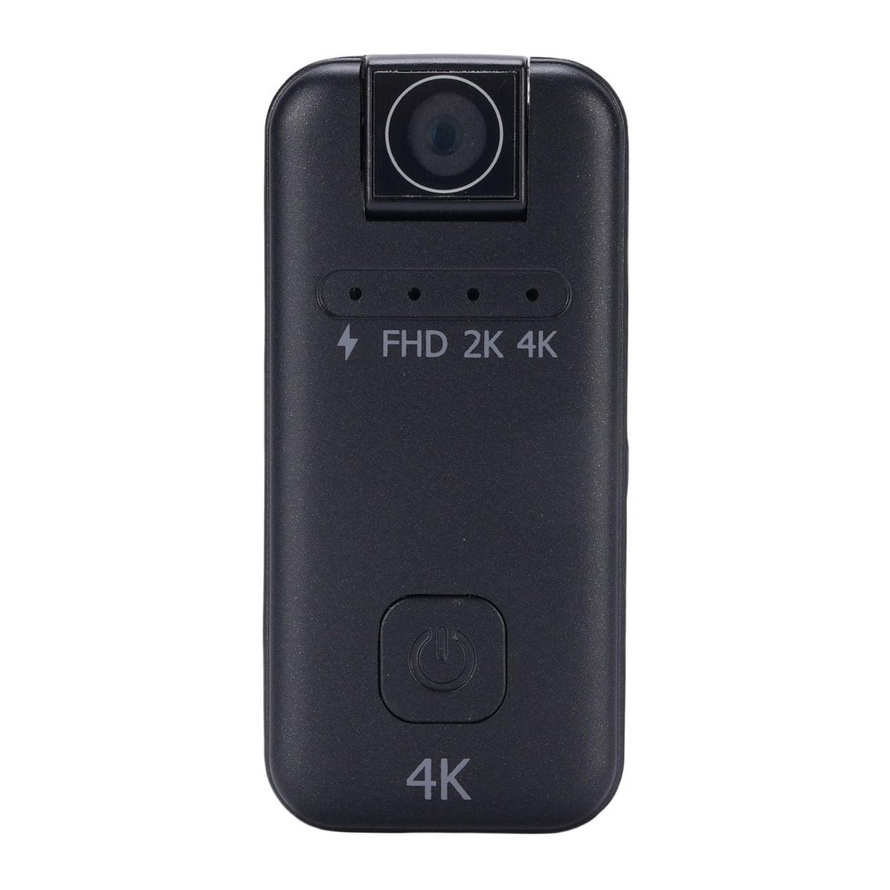 Bewinner 4K UHD Mini Body Camera, Wearable Action Body Cam, 180 Degree Rotatable Lens, Portable Camcorder Clip On for Outdoor Cycling Recording