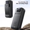Bewinner 4K UHD Mini Body Camera, Wearable Action Body Cam, 180 Degree Rotatable Lens, Portable Camcorder Clip On for Outdoor Cycling Recording view 2