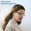Dpofirs AI Translation Smart Glasses for Women Men, Translator Glasses with APP, Support Music & Call, for Travel, Meeting, Driving, Outdoor Cycling (Grey) view 2