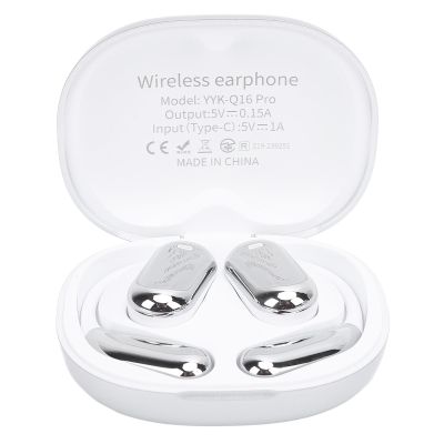 Language Translation Headphones, Efficient Language Translator with Head-Mounted LCD (Silver)