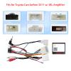 16pin Car Radio Stereo Power Retrofit Wiring Harness Adapter fits for Toyota Prado Tundra Sequoia Corolla Highlander Camry RAV4 Tacoma 4 Runner w/JBL Amplifier view 4