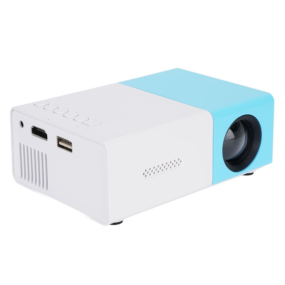 LICAEVEY Mini Projector, Full HD 1080P Home Theater Video Projector, Halloween Projector Compatible with HDMI USB AV Smartphone TV Box Laptop